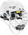 Capacete de hóquei Bauer RE-AKT 95 SR Branco M Capacete de hóquei