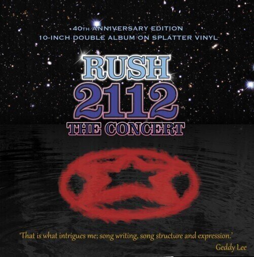 Vinyl Record Rush - 2112 - The Concert (White Coloured) (2 x 10" Vinyl)