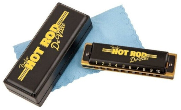 Diatonická ústní harmonika Fender Hot Rod DeVille G