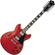 Ibanez AS7312-TCD Transparent Cherry Red Semiakustická gitara
