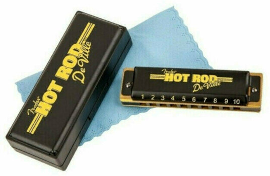 Diatonic harmonica Fender Hot Rod DeVille Harmonica Key of Bb - 1