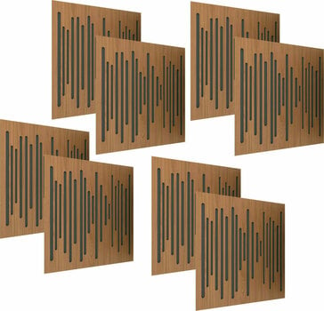 Absorpční panel dřevěný Vicoustic Wavewood Ultra Lite Locarno Cherry - 1