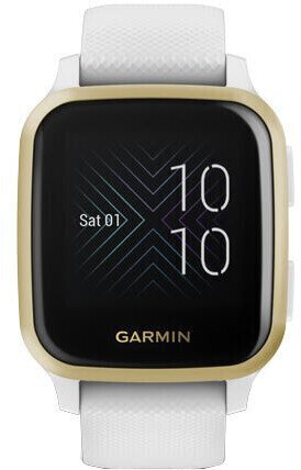 Smart hodinky Garmin VENU SQ White/Light Gold