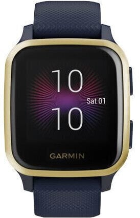 Smartwatches Garmin VENU SQ Music Navy/Light Gold Smartwatches