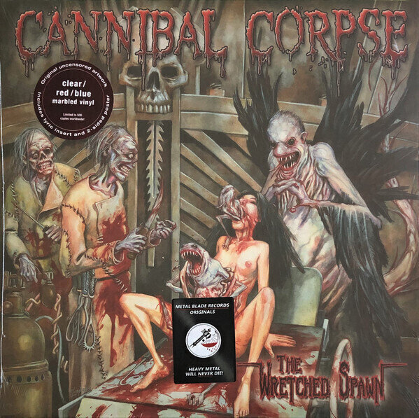 Vinylplade Cannibal Corpse - Wretched Spawn 25th Annniversary (Red Coloured) (LP)