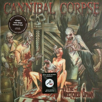 Disque vinyle Cannibal Corpse - Wretched Spawn 25th Annniversary (Red Coloured) (LP) - 1