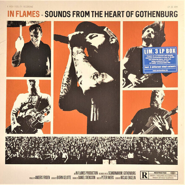 LP plošča In Flames - Sounds From the Heart of Gothe (3 LP)