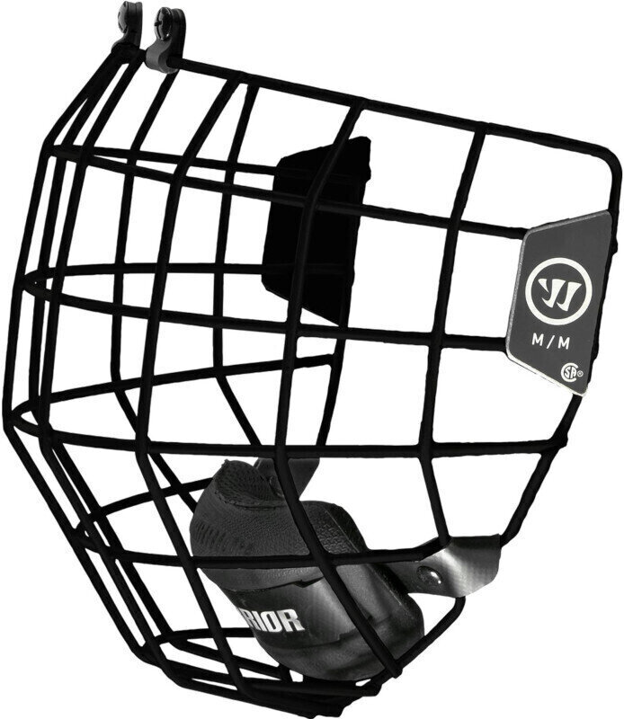 Hockey Cage & Shield Warrior Alpha One SR Black S Hockey Cage & Shield