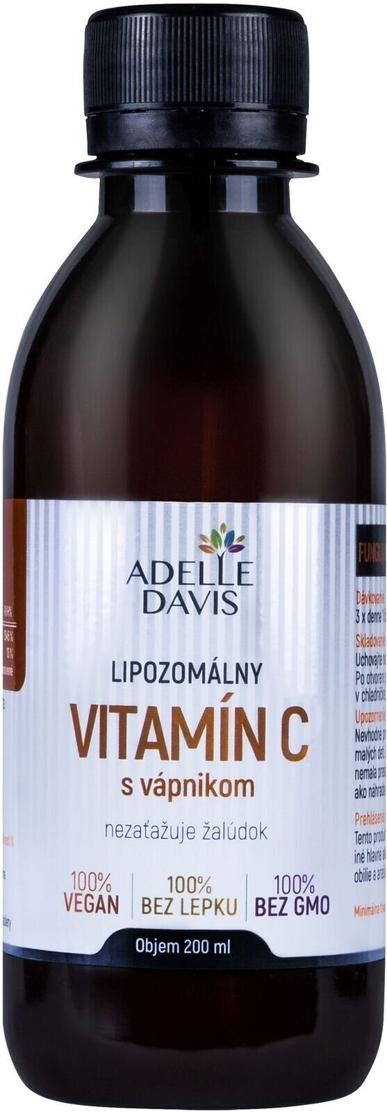 Vitamín C Adelle Davis Liposomal Vitamin C Calcium 200 ml Vitamin C with Calcium Vitamín C