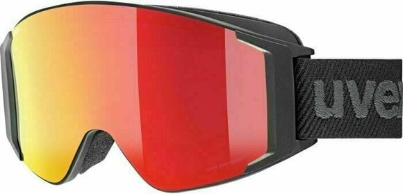 Ski Brillen UVEX g.gl 3000 TOP Black Mat/Mirror Red/Polavision Ski Brillen - 1