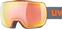 Skibriller UVEX Compact FM Orange Mat/Mirror Rainbow Skibriller
