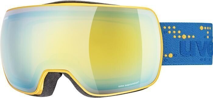 Ski-bril UVEX Compact FM Mimose Mat/Mirror Orange Ski-bril