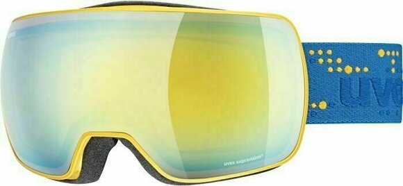 Ski Goggles UVEX Compact FM Mimose Mat/Mirror Orange Ski Goggles - 1