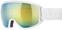 Ski Goggles UVEX Topic FM Spheric White Mat/Mirror Orange Blue Ski Goggles