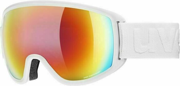 Síszemüvegek UVEX Topic FM Spheric White Mat/Mirror Rainbow Síszemüvegek - 1