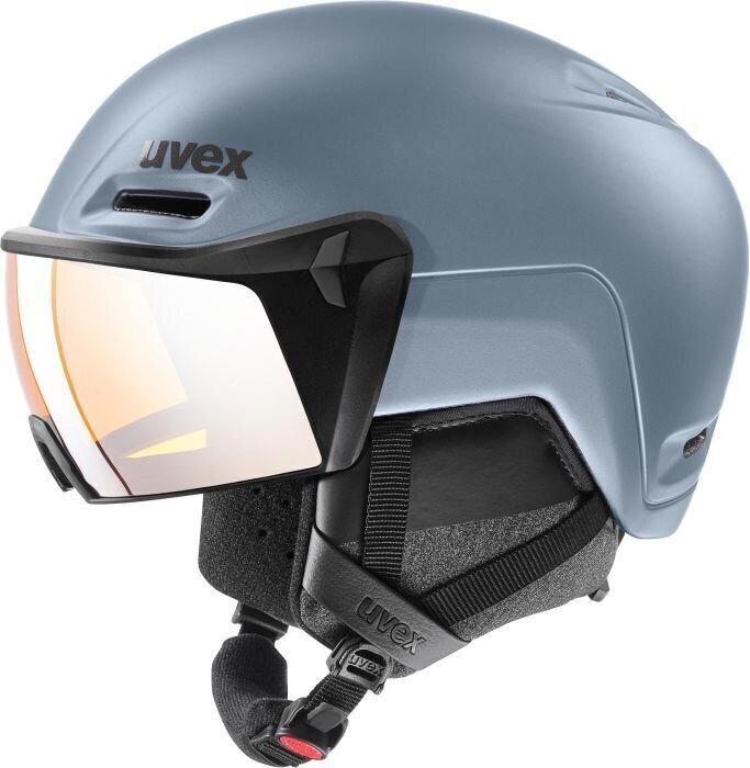 Ski Helmet UVEX Hlmt 700 Visor Strato Mat 55-59 cm Ski Helmet