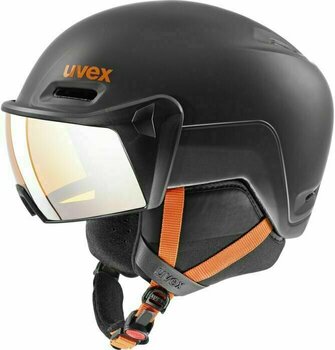 Ski Helmet UVEX Hlmt 700 Visor Dark Slate Orange 55-59 cm Ski Helmet - 1
