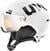 Ski Helmet UVEX Hlmt 500 Visor White/Black Mat 55-59 cm Ski Helmet
