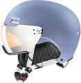 UVEX Hlmt 500 Visor Dust Blue Mat 52-55 cm Ski Helmet