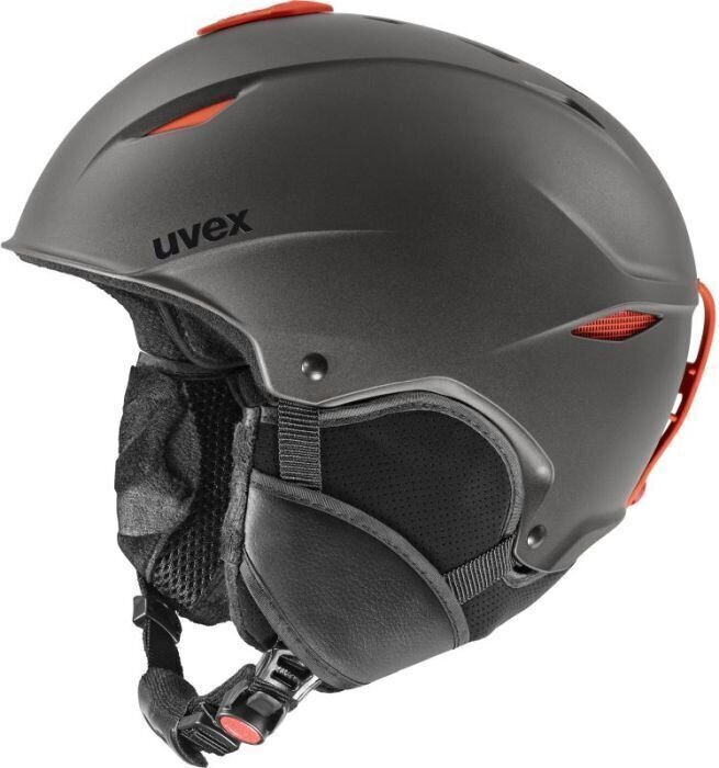 Lyžařská helma UVEX Primo Grey 59-62 cm Lyžařská helma