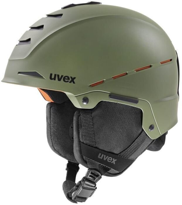 Smučarska čelada UVEX Legend Pro Leaf Green Mat 59-62 cm Smučarska čelada