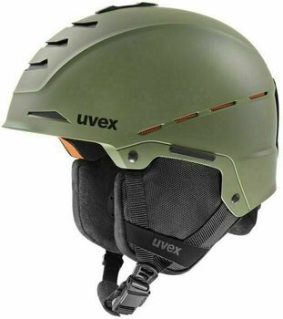 Ski Helmet UVEX Legend Pro Leaf Green Mat 59-62 cm Ski Helmet - 1