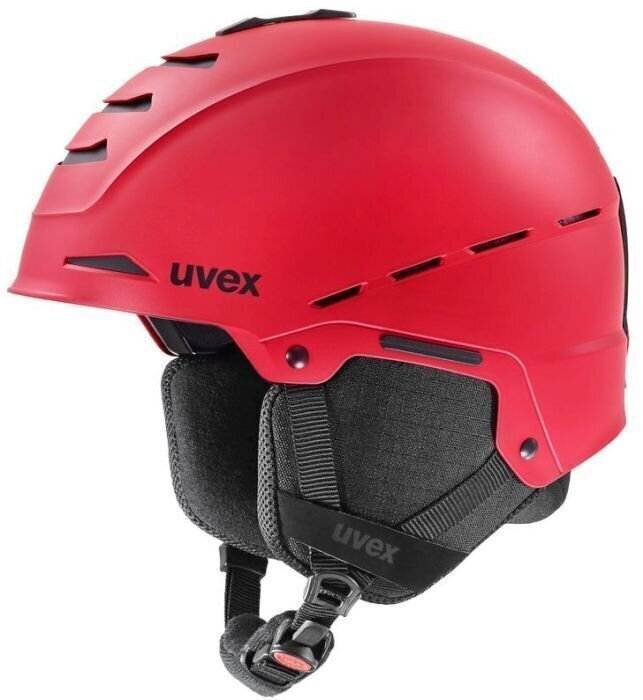 Casque de ski UVEX Legend Red Mat 52-55 cm Casque de ski