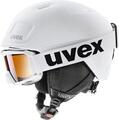UVEX Heyya Pro Set White Black Mat 54-58 cm Каска за ски