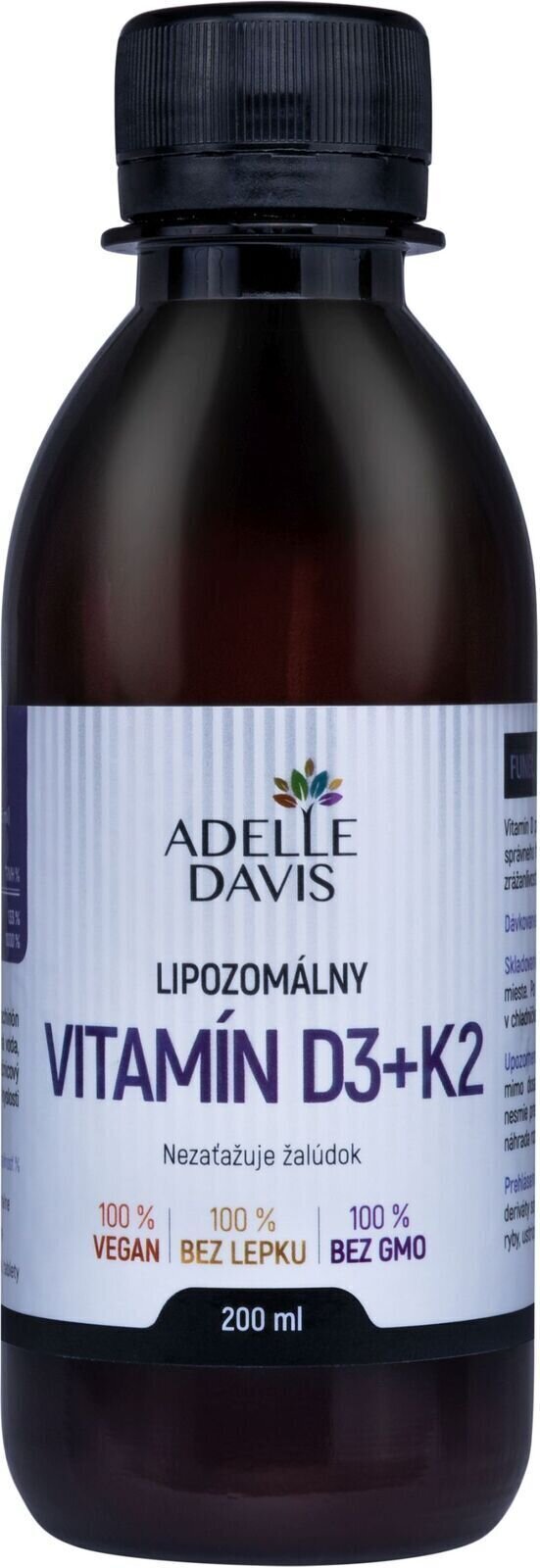 Vitamín D Adelle Davis Liposomal Vitamin D3-K2 200 ml Vitamín D