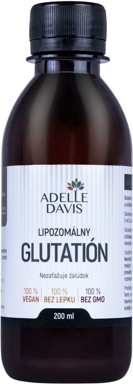 Przeciwutleniacze i naturalne ekstrakty Adelle Davis Liposomal Glutathion 200 ml Przeciwutleniacze i naturalne ekstrakty