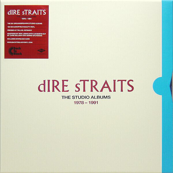 LP plošča Dire Straits - The Studio Albums 1978-1992 (Box Set)