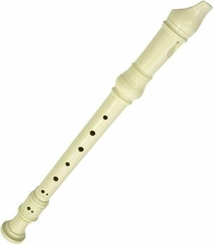Sopránová zobcová flauta Planet Music DP129 Sopránová zobcová flauta C Biela - 1