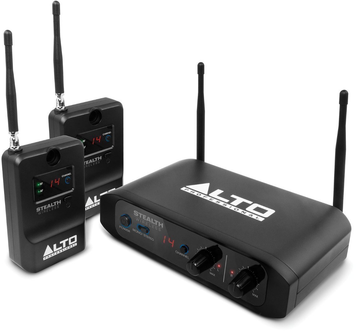 Wireless System for Active Loudspeakers Alto Professional Stealth Wireless 540 - 570 MHz