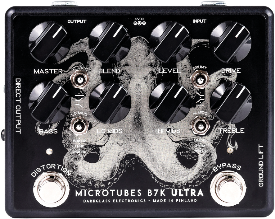 Bassguitar Effects Pedal Darkglass B7K Ultra Limited Kraken Edition