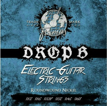 Struny pro elektrickou kytaru Framus Blue Label 012-060 - 1