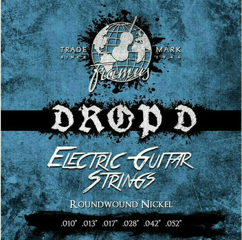 Struny pre elektrickú gitaru Framus Blue Label 010-052 - 1