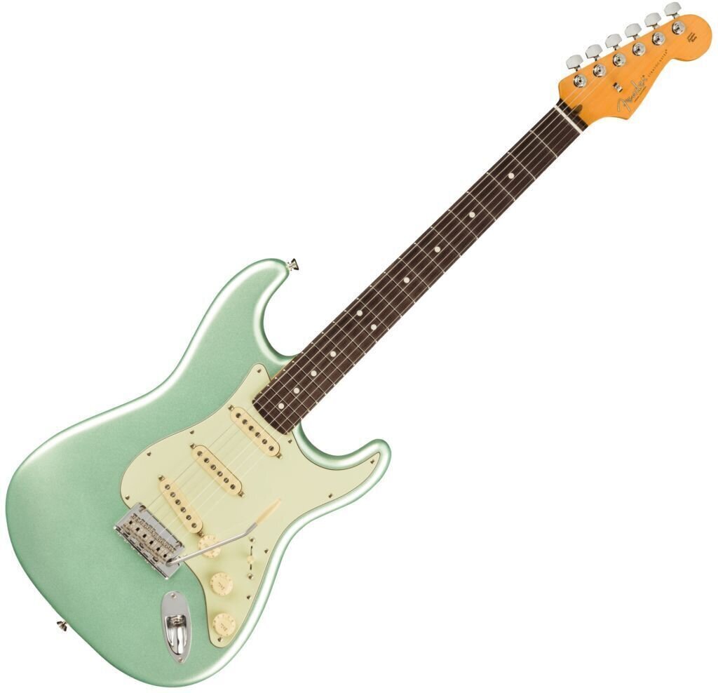 Elektrická kytara Fender American Professional II Stratocaster RW Mystic Surf Green