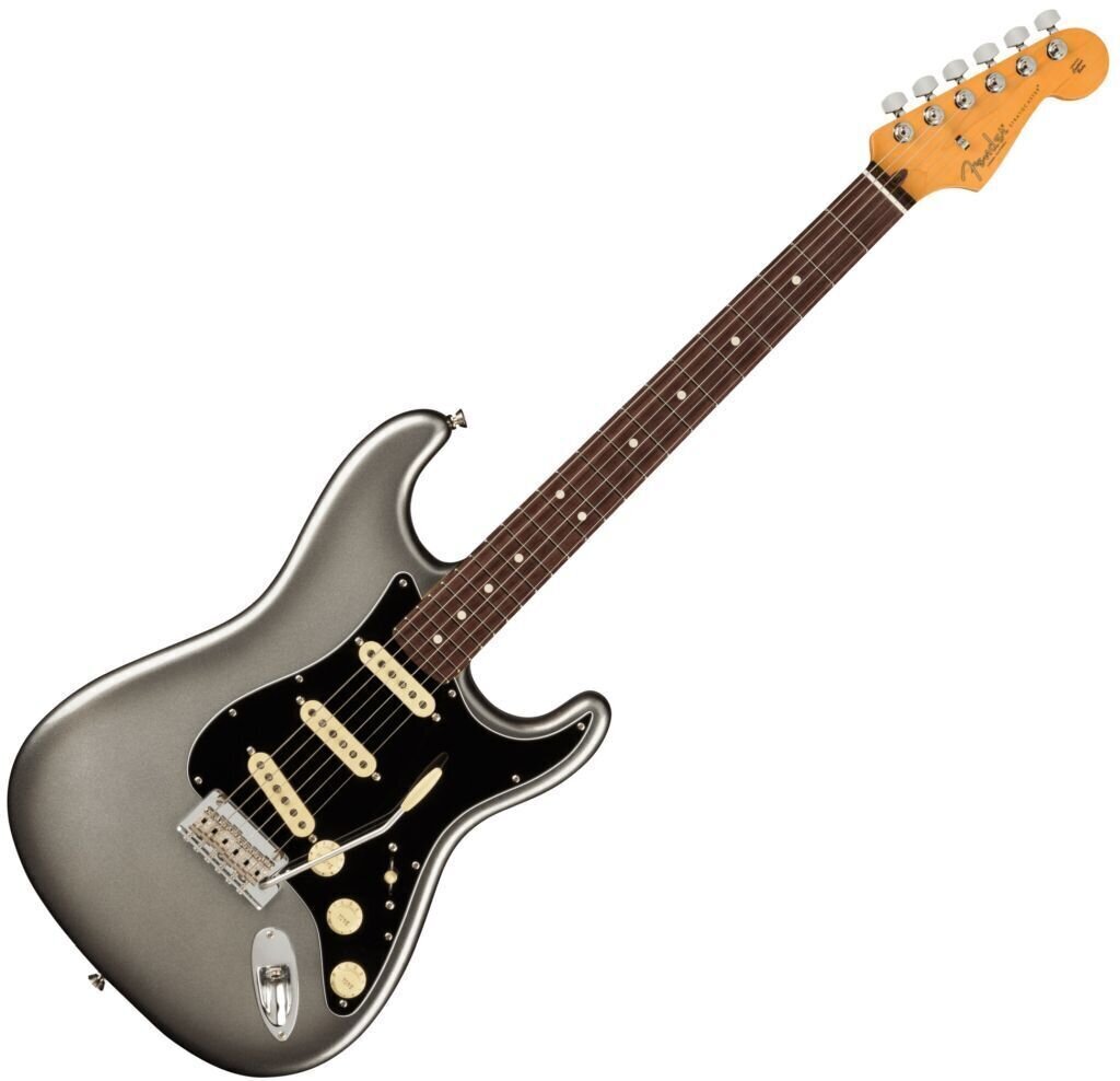 Elektriska gitarrer Fender American Professional II Stratocaster RW Mercury