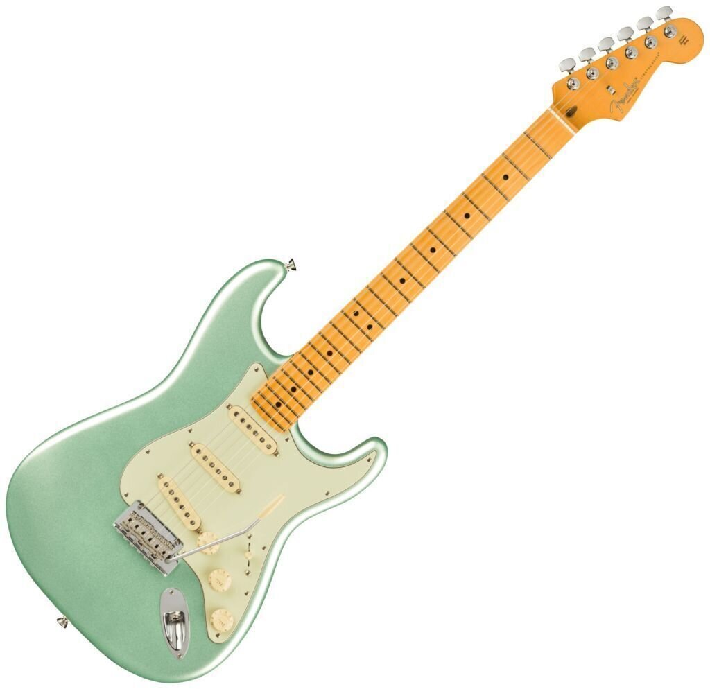 Guitare électrique Fender American Professional II Stratocaster MN Mystic Surf Green