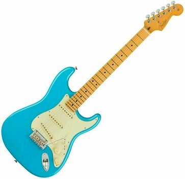 Guitare électrique Fender American Professional II Stratocaster MN Miami Blue - 1
