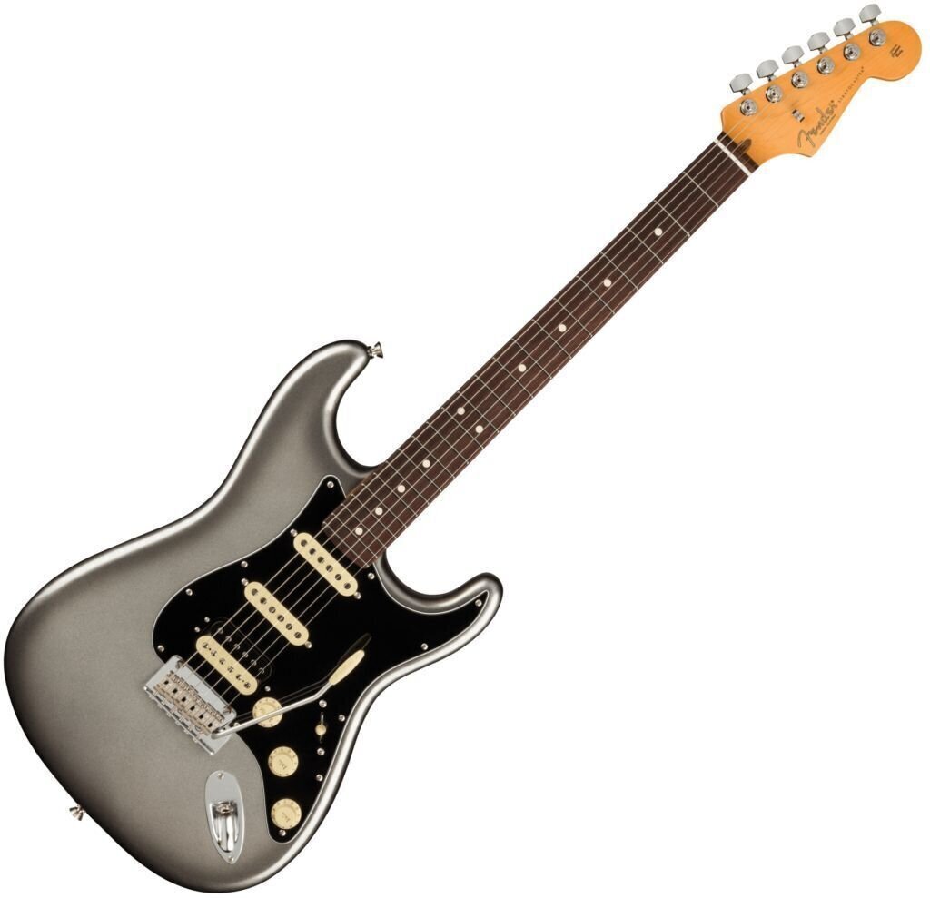 Chitarra Elettrica Fender American Professional II Stratocaster RW HSS Mercury (Seminuovo)