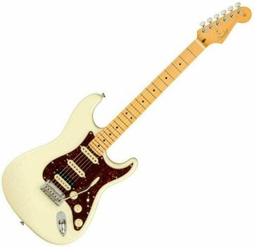 Електрическа китара Fender American Professional II Stratocaster MN HSS Olympic White - 1