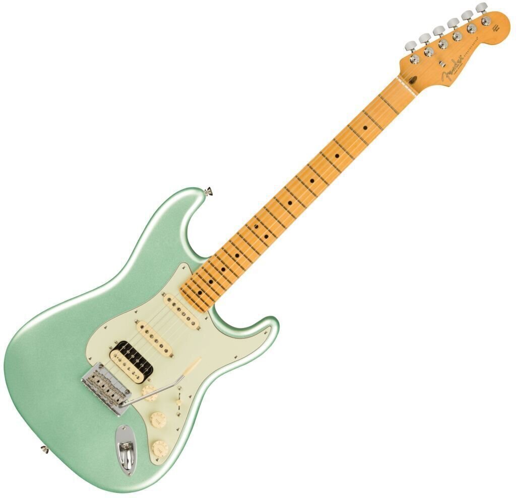 Guitare électrique Fender American Professional II Stratocaster MN HSS Mystic Surf Green