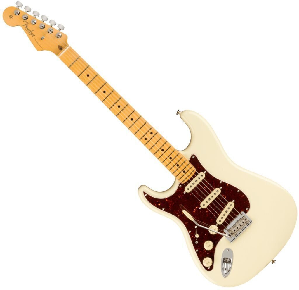 Guitare électrique Fender American Professional II Stratocaster MN LH Olympic White