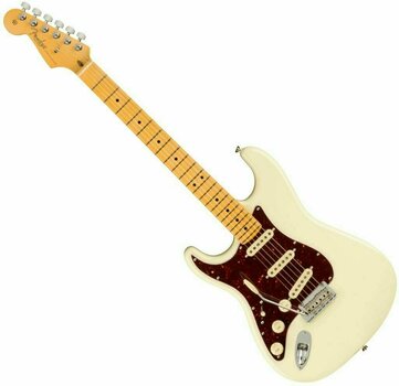 Elektrická gitara Fender American Professional II Stratocaster MN LH Olympic White - 1