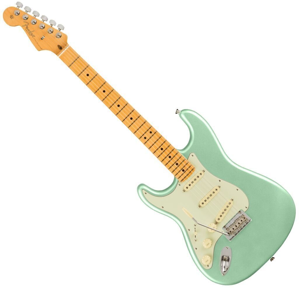 Elektriska gitarrer Fender American Professional II Stratocaster MN LH Mystic Surf Green