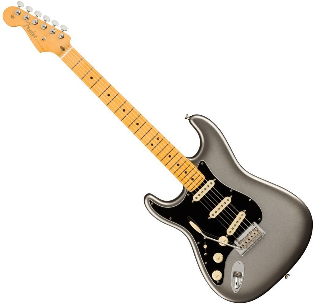 Guitarra eléctrica Fender American Professional II Stratocaster MN LH Mercury Guitarra eléctrica