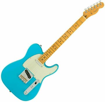 Elektrische gitaar Fender American Professional II Telecaster MN Miami Blue - 1