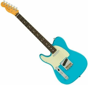 Electric guitar Fender American Professional II Telecaster RW Miami Blue - 1