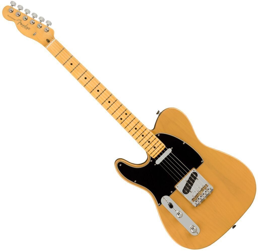 Elektromos gitár Fender American Professional II Telecaster MN LH Butterscotch Blonde